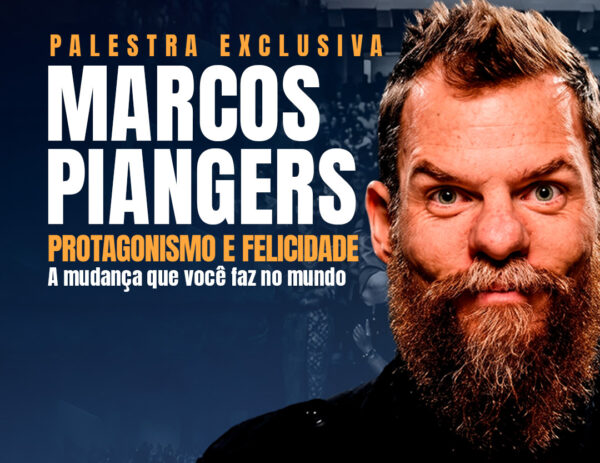 Marcos Piangers em Vacaria – palestra Protagonismo e Felicidade – CDL Vacaria 35 anos